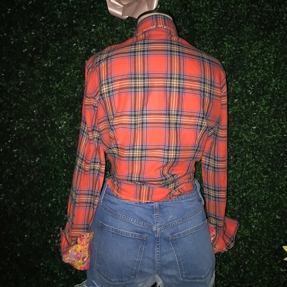 George Roth button down plaid shirt - Picture 3 of 4